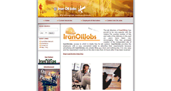 Desktop Screenshot of iranoiljobs.com