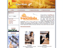 Tablet Screenshot of iranoiljobs.com